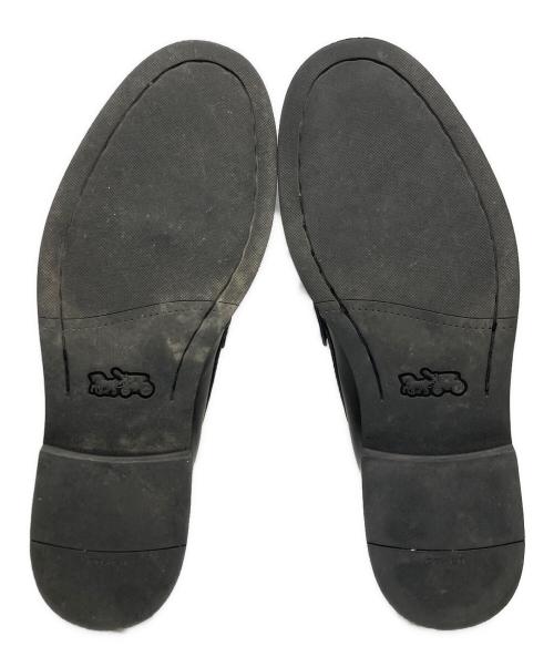 COACH（コーチ）COACH (コーチ) コインローファー ブラック サイズ:us7.5Dの古着・服飾アイテム