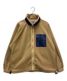 KEBOZ（ケボズ）の古着「フリースジャケット」｜ベージュ