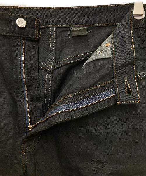 LEVI'S（リーバイス）LEVI'S (リーバイス) 505後染めデニムパンツ ブラック サイズ:W36×L30の古着・服飾アイテム
