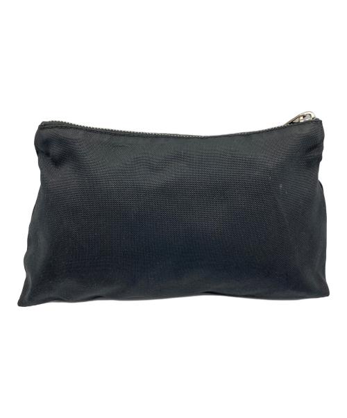BOTTEGA VENETA（ボッテガベネタ）BOTTEGA VENETA (ボッテガベネタ) ナイロンコスメポーチ ブラックの古着・服飾アイテム