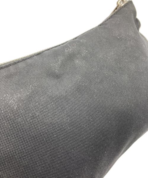 BOTTEGA VENETA（ボッテガベネタ）BOTTEGA VENETA (ボッテガベネタ) ナイロンコスメポーチ ブラックの古着・服飾アイテム