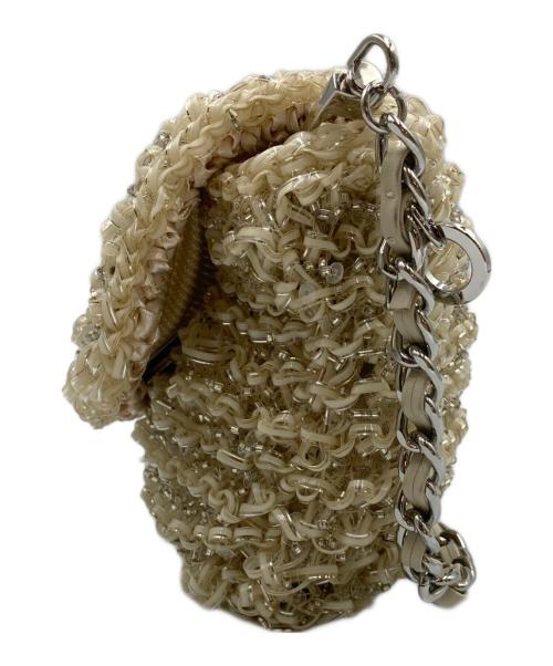 ANTEPRIMA（アンテプリマ）ANTEPRIMA (アンテプリマ) 2WAYチェーンショルダーワイヤーバッグ アイボリーの古着・服飾アイテム