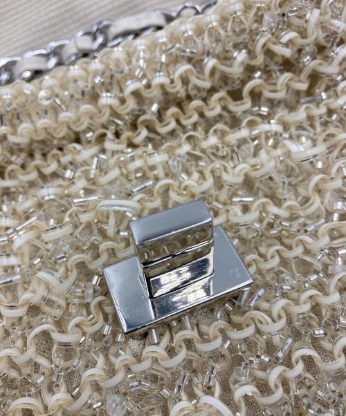 ANTEPRIMA（アンテプリマ）ANTEPRIMA (アンテプリマ) 2WAYチェーンショルダーワイヤーバッグ アイボリーの古着・服飾アイテム