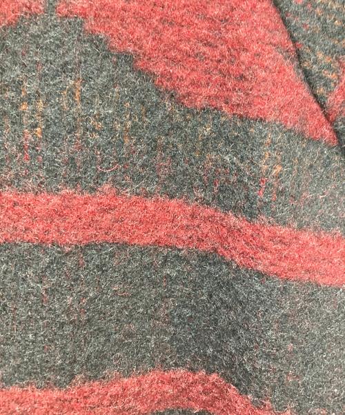 WOOLRICH（ウールリッチ）WOOLRICH (ウールリッチ) ネイティブ柄ウールジャケット ブラック×レッド サイズ:Lの古着・服飾アイテム