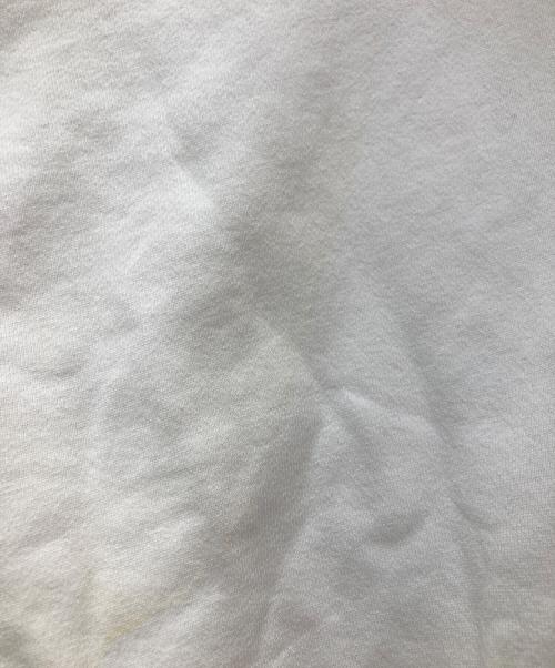 Complex con（コンプレックス コン）Complex con (コンプレックス コン) TAKASHI MURAKAMI (タカシ ムラカミ) SWAROVSKI CRYSTAL FLOWER HOODIE ホワイト サイズ:XLARGEの古着・服飾アイテム