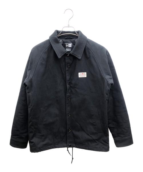 New Era（ニューエラ）New Era (ニューエラ) コーチジャケット　LOGO PATCH DUCK COACH JACKET ブラック サイズ:Mの古着・服飾アイテム