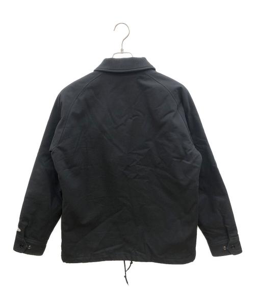 New Era（ニューエラ）New Era (ニューエラ) コーチジャケット　LOGO PATCH DUCK COACH JACKET ブラック サイズ:Mの古着・服飾アイテム