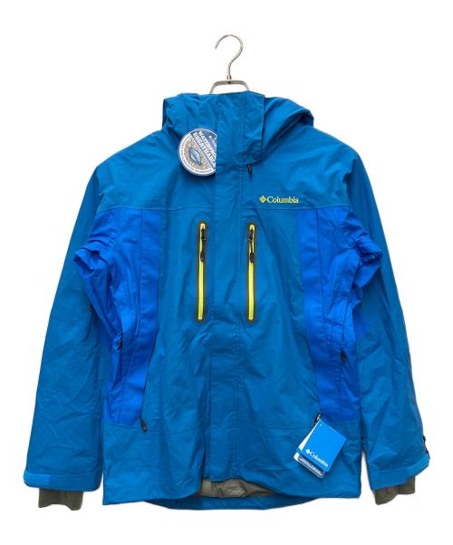 Columbia（コロンビア）Columbia (コロンビア) Columbiaマウンテンパーカー ブルー×イエロー サイズ:SIZE Mの古着・服飾アイテム