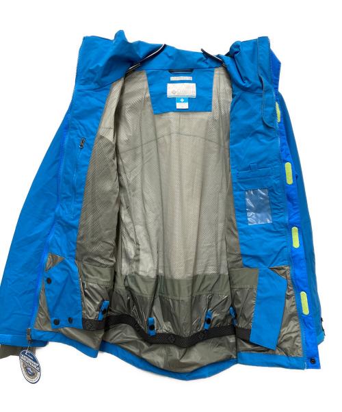 Columbia（コロンビア）Columbia (コロンビア) Columbiaマウンテンパーカー ブルー×イエロー サイズ:SIZE Mの古着・服飾アイテム