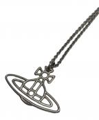 Vivienne Westwoodヴィヴィアンウエストウッド）の古着「シンフラットオーブネックレス」｜シルバー