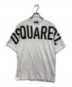 DSQUARED2ディースクエアード）の古着「Tシャツ」｜ホワイト×ブラック
