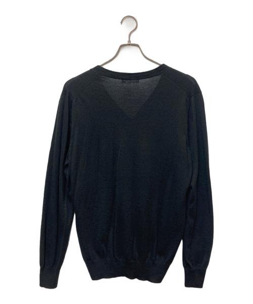 Cruciani（クルチアーニ）Cruciani (クルチアーニ) カシミヤカーディガン ブラック サイズ:52の古着・服飾アイテム