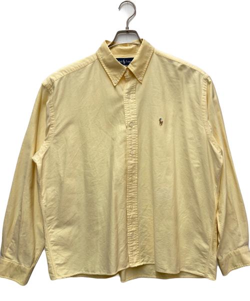 RALPH LAUREN（ラルフローレン）RALPH LAUREN (ラルフローレン) ボタンダウンシャツ BLAKE イエロー サイズ:Lの古着・服飾アイテム