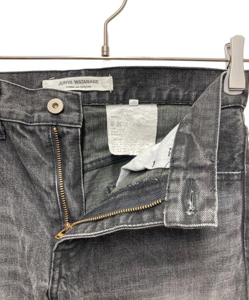 JUNYA WATANABE COMME des GARCONS（(ジュンヤワタナベ コムデギャルソン）JUNYA WATANABE COMME des GARCONS ((ジュンヤワタナベ コムデギャルソン) スキニーデニムパンツ ブラック サイズ:XSの古着・服飾アイテム