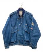 HORSE POWERSホースパワーズ）の古着「デニムボンバージャケット」｜ブルー