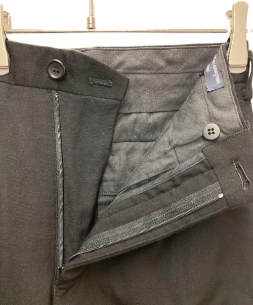 COMME des GARCONS HOMME（コムデギャルソン オム）COMME des GARCONS HOMME (コムデギャルソン オム) ウールスラックス ブラック サイズ:Sの古着・服飾アイテム