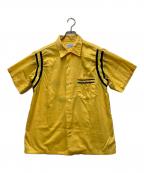 Hiltonヒルトン）の古着「ボーリングシャツ」｜イエロー
