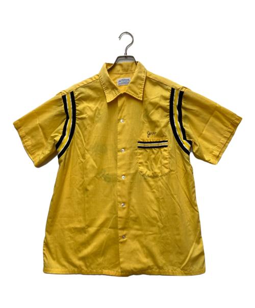 Hilton（ヒルトン）Hilton (ヒルトン) ボーリングシャツ イエロー サイズ:Lの古着・服飾アイテム