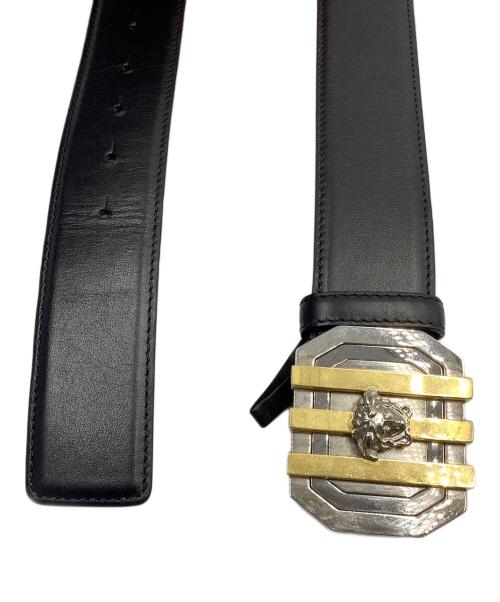 VERSACE（ヴェルサーチェ）VERSACE (ヴェルサーチェ) ベルト ブラックの古着・服飾アイテム