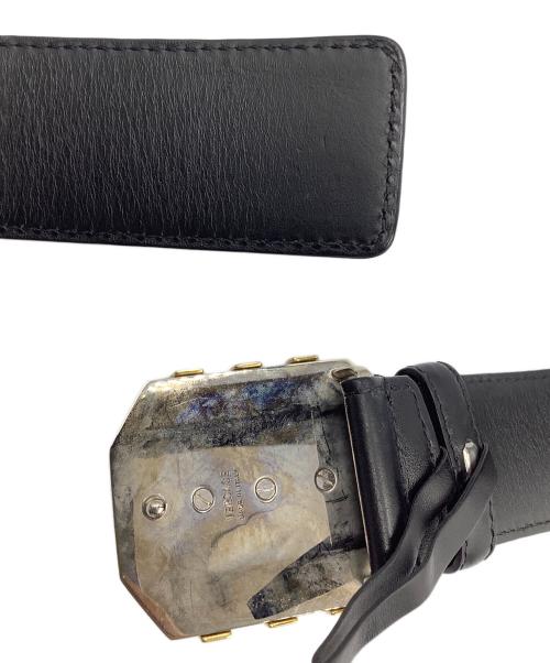 VERSACE（ヴェルサーチェ）VERSACE (ヴェルサーチェ) ベルト ブラックの古着・服飾アイテム