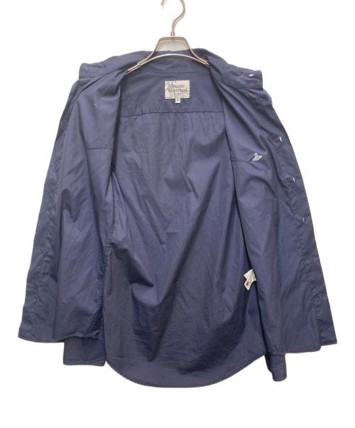 Vivienne Westwood man（ヴィヴィアン ウェストウッド マン）Vivienne Westwood man (ヴィヴィアン ウェストウッド マン) ボタンダウンシャツ ネイビー サイズ:48の古着・服飾アイテム