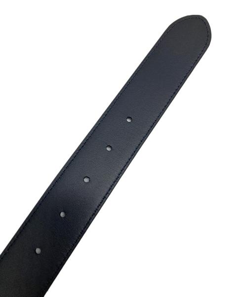 LORO PIANA（ロロピアーナ）LORO PIANA (ロロピアーナ) レザーベルト ネイビー サイズ:80/32 未使用品の古着・服飾アイテム