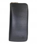 LOUIS VUITTONルイ ヴィトン）の古着「エピ ジッピーウォレット・ヴェルティカル」｜ノワール