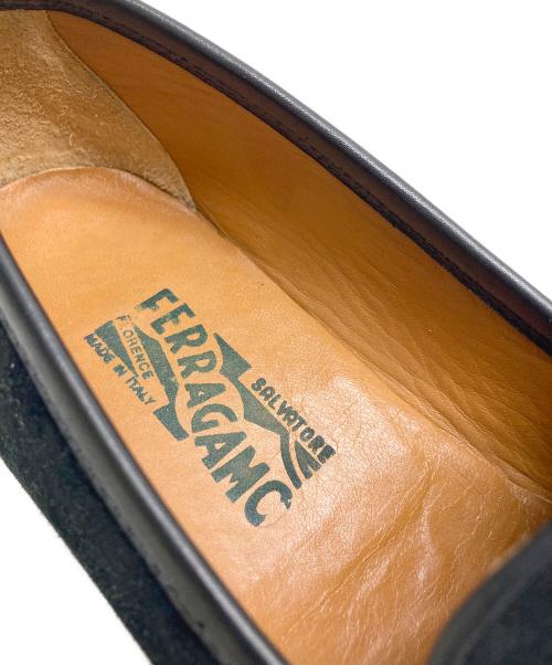 Salvatore Ferragamo（サルヴァトーレ フェラガモ）Salvatore Ferragamo (サルヴァトーレ フェラガモ) ガンチーニビットローファー ブラック サイズ:7 1/2EEの古着・服飾アイテム