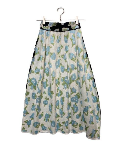 christian wijnants（クリスチャン ワイナンツ）christian wijnants (クリスチャン ワイナンツ) Khais Skirt（カイススカート） ブラック×グリーン×ブルー サイズ:Sの古着・服飾アイテム