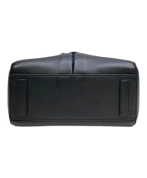 ANYA HINDMARCH（アニヤ・ハインドマーチ）ANYA HINDMARCH (アニヤハインドマーチ) 2WAYショルダーバック ブラックの古着・服飾アイテム