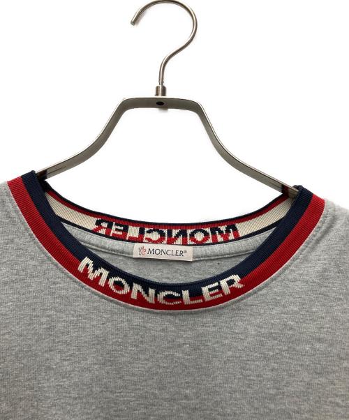 MONCLER（モンクレール）MONCLER (モンクレール) MAGLIA T-SHIRT グレー サイズ:XLの古着・服飾アイテム