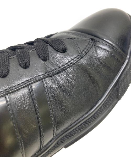 PRADA SPORTS（プラダスポーツ）PRADA SPORTS (プラダスポーツ) レザースニーカー ブラック サイズ:9 1/2の古着・服飾アイテム
