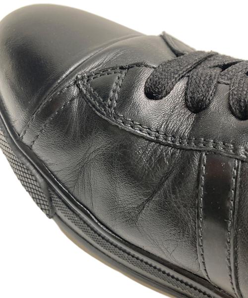 PRADA SPORTS（プラダスポーツ）PRADA SPORTS (プラダスポーツ) レザースニーカー ブラック サイズ:9 1/2の古着・服飾アイテム