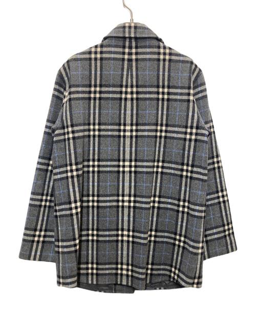 Burberry's（バーバリー）Burberry's (バーバリーズ) ハーフコート グレー サイズ:40の古着・服飾アイテム