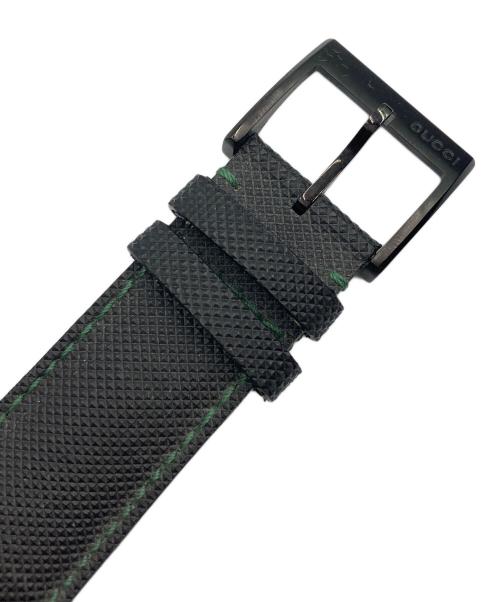 GUCCI（グッチ）GUCCI (グッチ) クロノグラフ Gタイムレス ブラックの古着・服飾アイテム