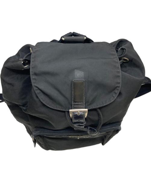 PRADA（プラダ）PRADA (プラダ) ナイロンリュック ブラックの古着・服飾アイテム