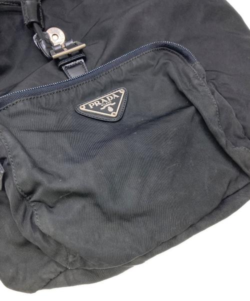 PRADA（プラダ）PRADA (プラダ) ナイロンリュック ブラックの古着・服飾アイテム