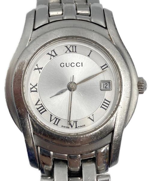 GUCCI（グッチ）GUCCI (グッチ) クオーツ腕時計 シルバーカラーの古着・服飾アイテム