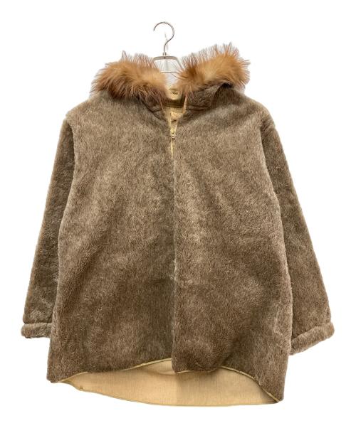 inspector（インスペクター）inspector (インスペクター) フィールドパイルパーカー ブラウン サイズ:SIZE　Sの古着・服飾アイテム