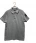 DIESEL（ディーゼル）の古着「ロゴパッチポロシャツ」｜グレー