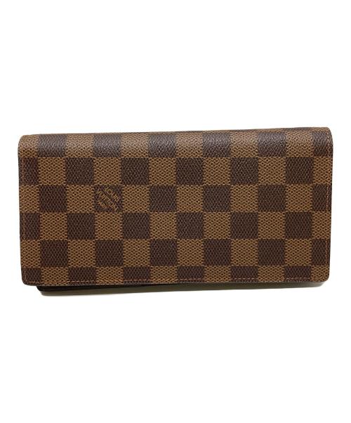 LOUIS VUITTON（ルイ ヴィトン）LOUIS VUITTON (ルイ ヴィトン) ダミエ ポルトフォイユ・ブラザ エベヌの古着・服飾アイテム