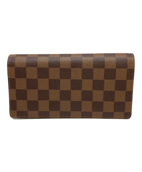 LOUIS VUITTON（ルイ ヴィトン）LOUIS VUITTON (ルイ ヴィトン) ダミエ ポルトフォイユ・ブラザ エベヌの古着・服飾アイテム