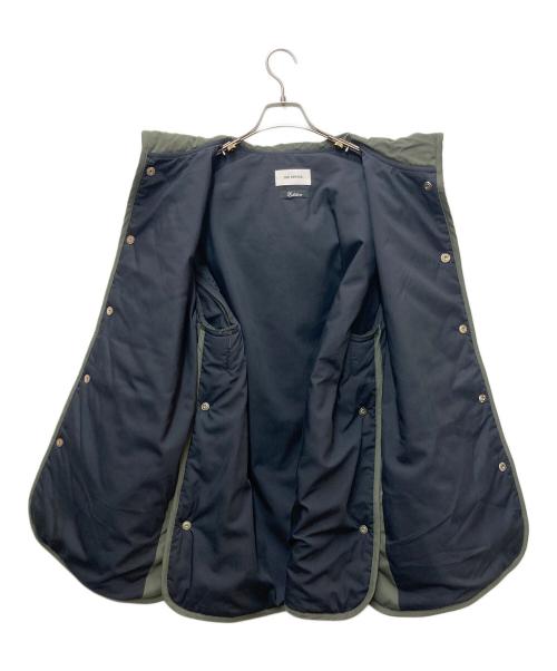 edition（エディション）edition (エディション) THE RERACS (ザ リラクス) フーディーキルティングジャケット カーキ サイズ:Lの古着・服飾アイテム