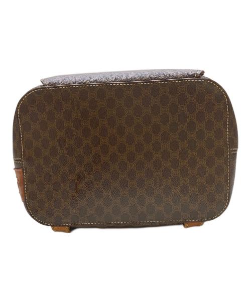 CELINE（セリーヌ）CELINE (セリーヌ) マカダム柄リュック ブラウンの古着・服飾アイテム