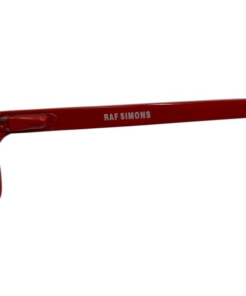 RAF SIMONS（ラフシモンズ）RAF SIMONS (ラフシモンズ) Linda Farrow (リンダ ファロー) サングラス レッド サイズ:SIZE 5Bの古着・服飾アイテム