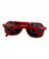 RAF SIMONS (ラフシモンズ) Linda Farrow (リンダ ファロー) サングラス レッド サイズ:SIZE 5B：8000円