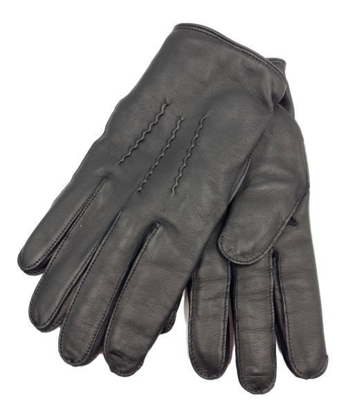 Paul Smith COLLECTION（ポールスミス コレクション）Paul Smith COLLECTION (ポールスミス コレクション) シープレザーグローブ ブラック サイズ:8 1/2 24cmの古着・服飾アイテム