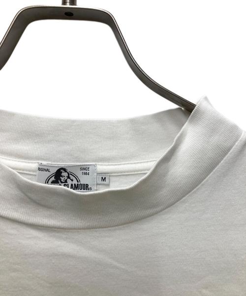 Hysteric Glamour（ヒステリックグラマー）Hysteric Glamour (ヒステリックグラマー) プリントカットソー ホワイト サイズ:Mの古着・服飾アイテム