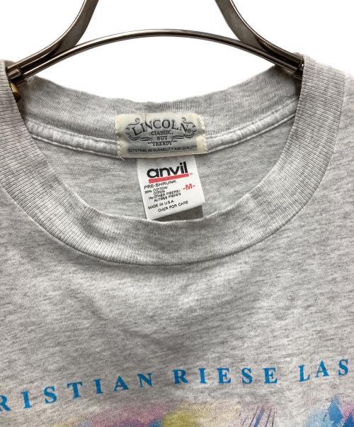 anvil（アンヴィル）anvil (アンヴィル) アートプリントTシャツ グレー サイズ:Mの古着・服飾アイテム