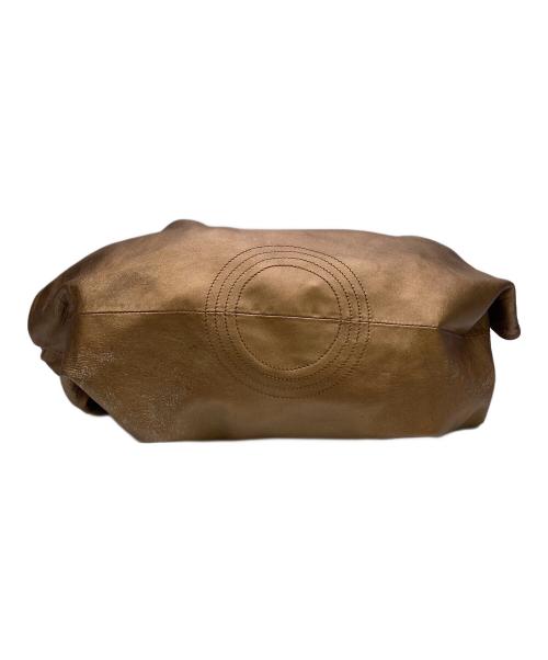 LOEWE（ロエベ）LOEWE (ロエベ) アナグラム型押しトートバッグ ナッパアイレ ブロンズの古着・服飾アイテム